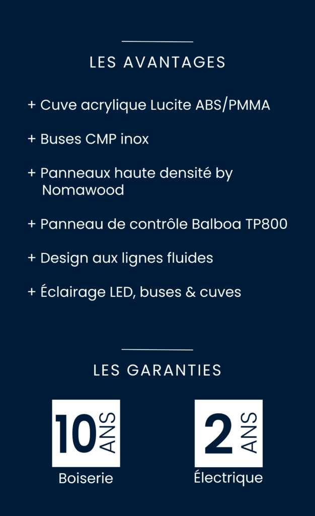 Spa design HC1 4 - Infinity Pool Bordeaux DESIGN HC1