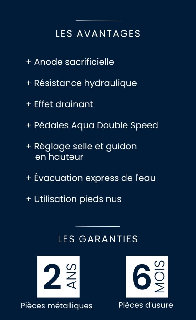 AQUABIKE LANABIKE EVO 4 - Infinity Pool Bordeaux LANABIKE EVO 2